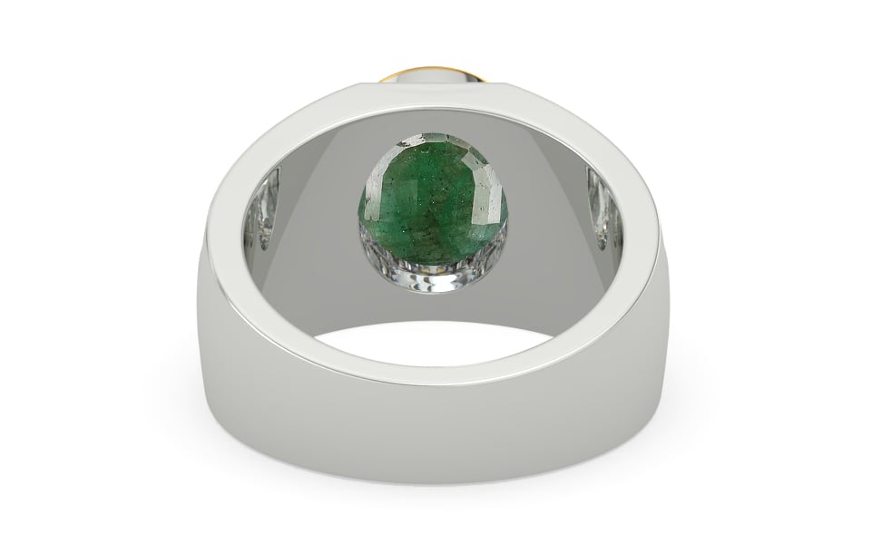 Goldcap Emerald Ring Fine Quality (R1)