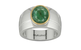Goldcap Emerald Ring Fine Quality (R1)