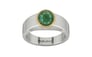 GoldCap Emerald Ring Fine Quality (R10)