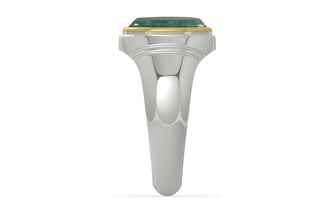 Goldcap Emerald Ring Fine Quality (R7)