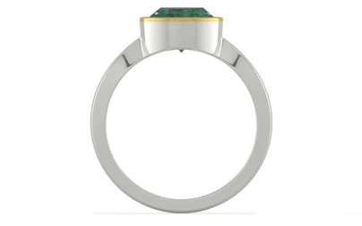 GoldCap Emerald Ring Fine Quality (R9)