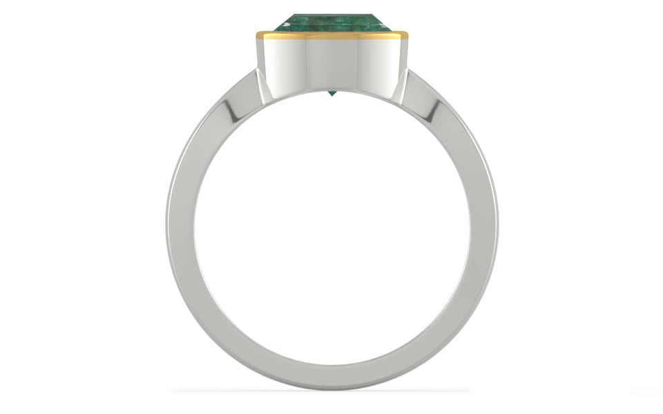 GoldCap Emerald Ring Fine Quality (R9)