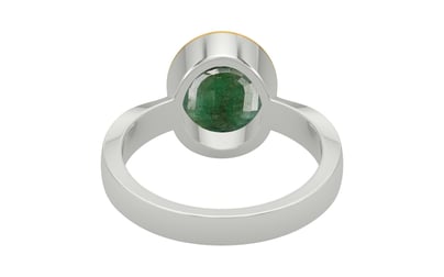 GoldCap Emerald Ring Fine Quality (R9)