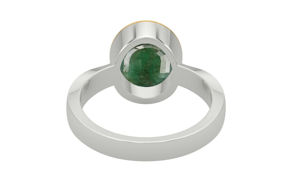 GoldCap Emerald Ring Fine Quality (R9)