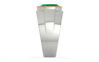 Goldcap Emerald Ring Limited Quality (R1)