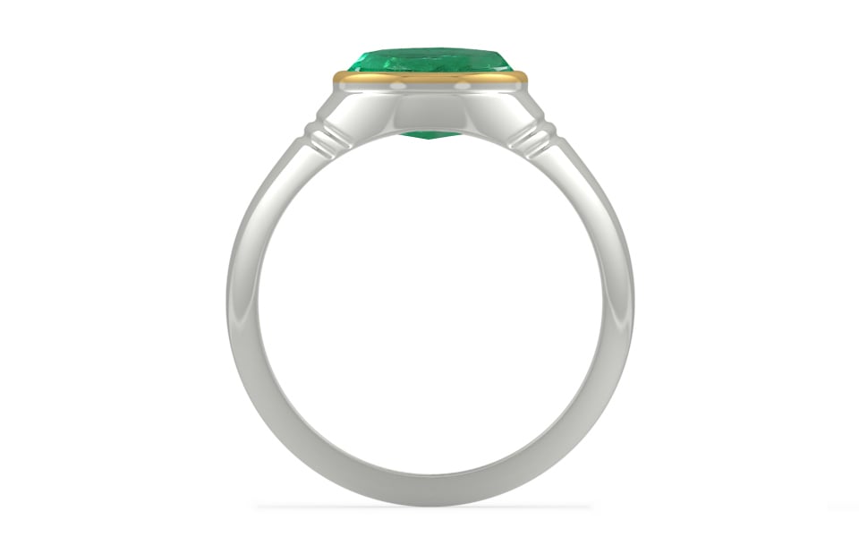 Goldcap Emerald Ring Limited Quality (R7)