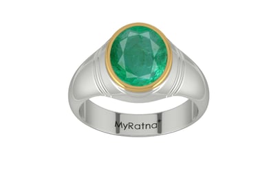 Goldcap Emerald Ring Limited Quality (R7)