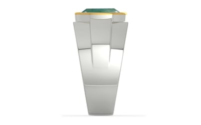 Goldcap Emerald Ring Prime Quality (R1)