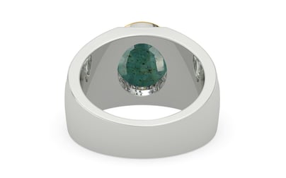 Goldcap Emerald Ring Prime Quality (R1)