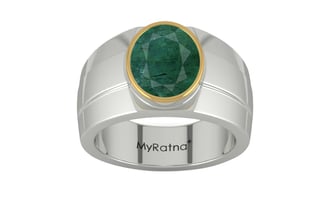 Goldcap Emerald Ring Prime Quality (R1)