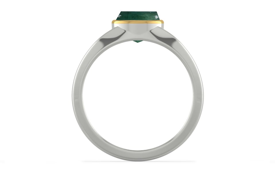 GoldCap Emerald Ring Prime Quality (R10)