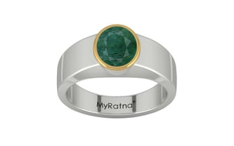 GoldCap Emerald Ring Prime Quality (R10)