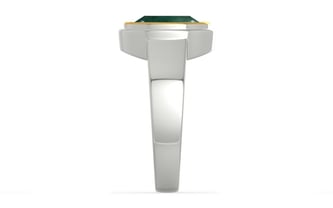 Goldcap Emerald Ring Prime Quality (R3)