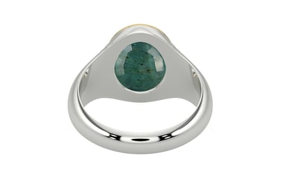 Goldcap Emerald Ring Prime Quality (R7)