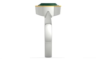 GoldCap Emerald Ring Prime Quality (R9)