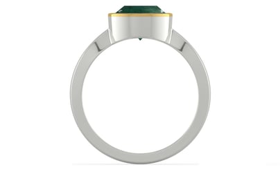 GoldCap Emerald Ring Prime Quality (R9)