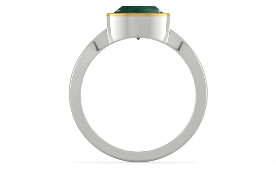 GoldCap Emerald Ring Prime Quality (R9)