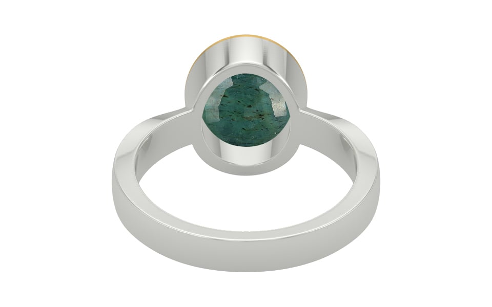 GoldCap Emerald Ring Prime Quality (R9)