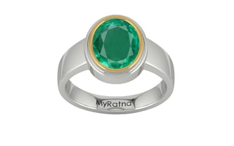 Goldcap Emerald Ring Rare Quality (R3)