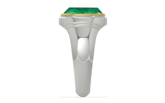 Goldcap Emerald Ring Rare Quality (R7)