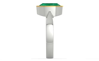 GoldCap Emerald Ring Rare Quality (R9)