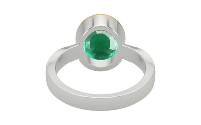 GoldCap Emerald Ring Rare Quality (R9)