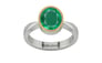 GoldCap Emerald Ring Rare Quality (R9)