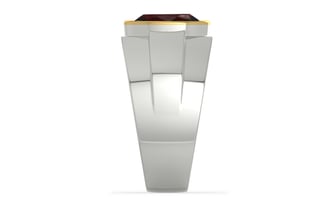 Goldcap Hessonite Garnet Ring Fine Quality (R1)