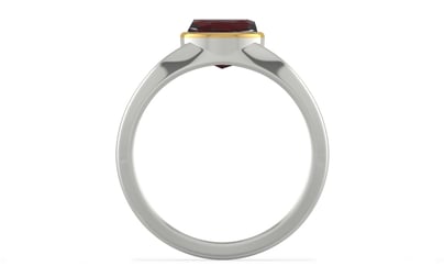 GoldCap Hessonite Garnet Ring Fine Quality (R10)