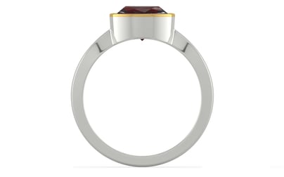 GoldCap Hessonite Garnet Ring Fine Quality (R9)