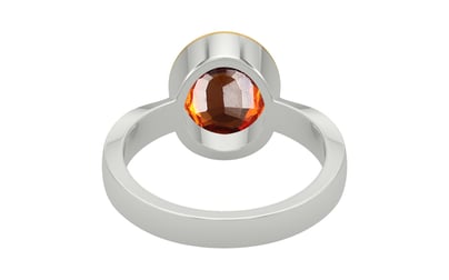 GoldCap Hessonite Garnet Ring Limited Quality (R9)
