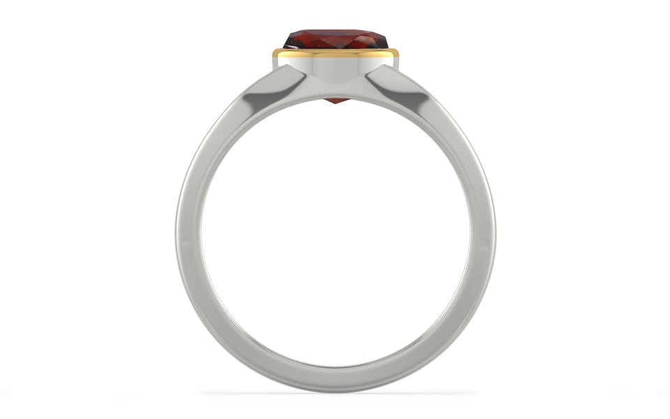 GoldCap Hessonite Garnet Ring Prime Quality (R10)