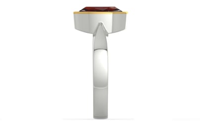 GoldCap Hessonite Garnet Ring Prime Quality (R9)