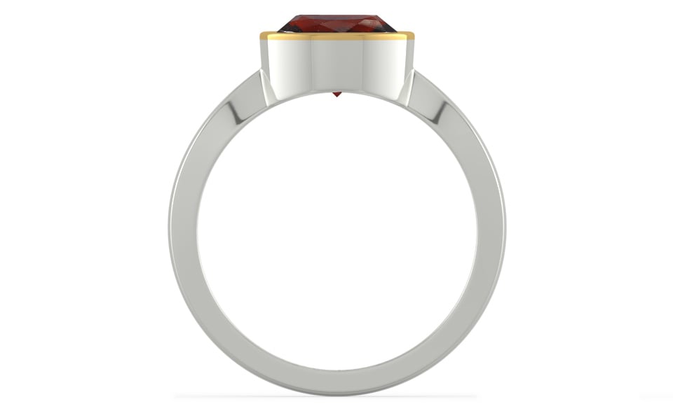 GoldCap Hessonite Garnet Ring Prime Quality (R9)