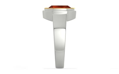 Goldcap Hessonite Garnet Ring Rare Quality (R3)