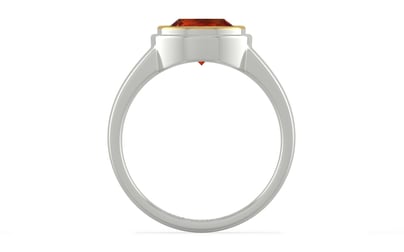 Goldcap Hessonite Garnet Ring Rare Quality (R3)