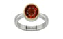 GoldCap Hessonite Garnet Ring Rare Quality (R9)