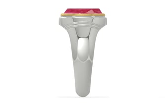 GoldCap Ruby Ring Fine Quality (R7)