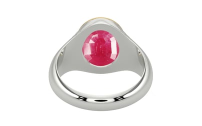 GoldCap Ruby Ring Fine Quality (R7)