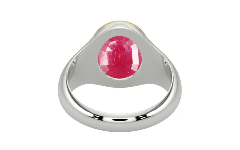 GoldCap Ruby Ring Fine Quality (R7)
