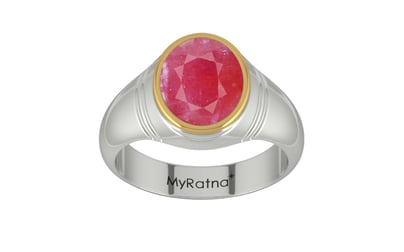 GoldCap Ruby Ring Fine Quality (R7)