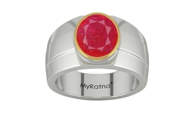 Goldcap Ruby Ring Prime Quality (R1)