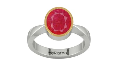 GoldCap Ruby Ring Prime Quality (R9)