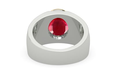 Goldcap Ruby Ring Rare Quality (R1)