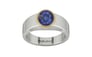 Goldcap Thailand Blue Sapphire Ring Fine Quality (R10)