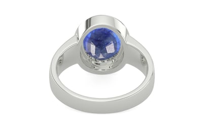 Goldcap Thailand Blue Sapphire Ring Fine Quality (R3)