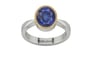 Goldcap Thailand Blue Sapphire Ring Fine Quality (R9)