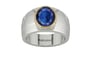 Goldcap Thailand Blue Sapphire Ring Limited Quality (R1)