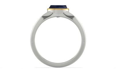 Goldcap Thailand Blue Sapphire Ring Limited Quality (R10)