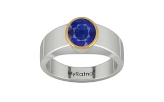 Goldcap Thailand Blue Sapphire Ring Prime Quality (R10)